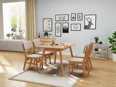 北歐實木家具 簡約設(shè)計與紡織品搭配的藝術(shù)